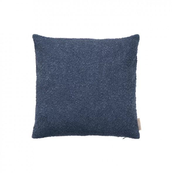 Kissenbezug -BOUCLE- Farbe Midnight Blue 40 x 40 cm