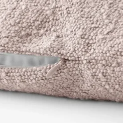 Kissenbezug -BOUCLE- Farbe Misty Rose 50 x 50 cm