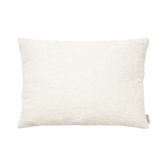 Kissenbezug -BOUCLE- Farbe Moonbeam 40 x 60 cm