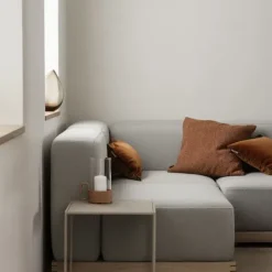 Kissenbezug -BOUCLE- Farbe Rustique Brown 50 x 50 cm