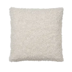 Kissenhülle -TEDDY- Farbe Moonbeam - Größe 50 x 50 cm