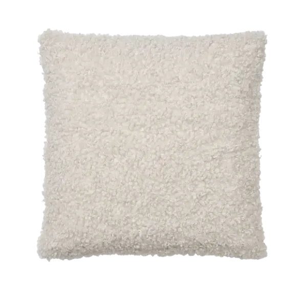Kissenhülle -TEDDY- Farbe Moonbeam - Größe 50 x 50 cm
