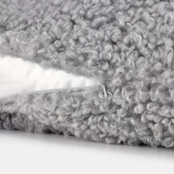 Kissenhülle -TEDDY- Farbe Sharkskin - Größe 30 x 50 cm