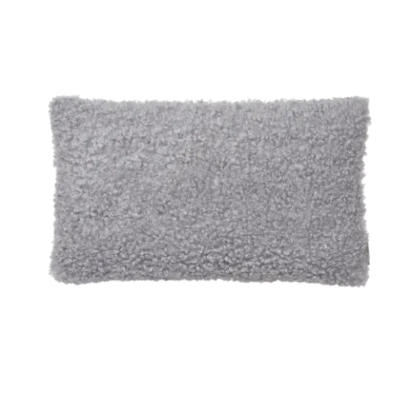 Kissenhülle -TEDDY- Farbe Sharkskin - Größe 30 x 50 cm
