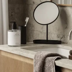Kosmetikspiegel -MODO- Farbe Black, 5-fach Vergrößerung