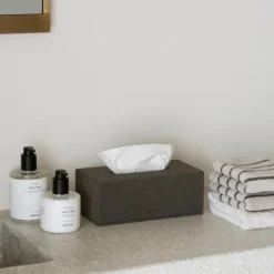 Kosmetiktuchbox -SAHLA- Farbe Pewter