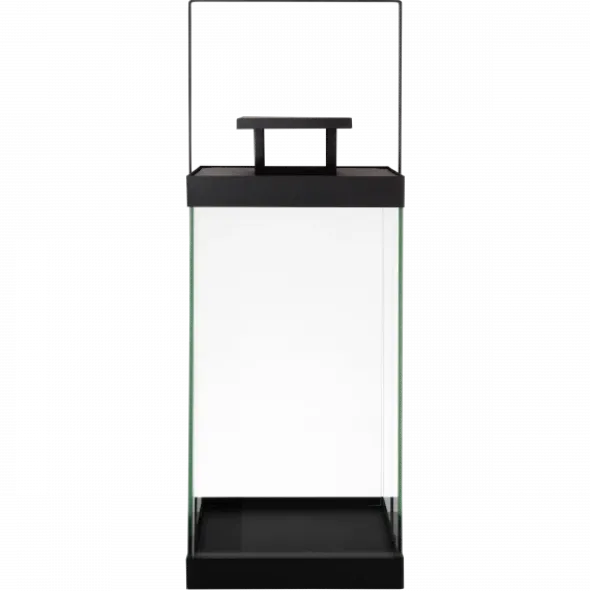 Laterne -FINCA- Black - Größe L