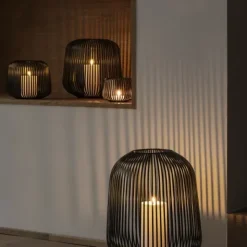 Laterne -LITO- Farbe Black - Größe M