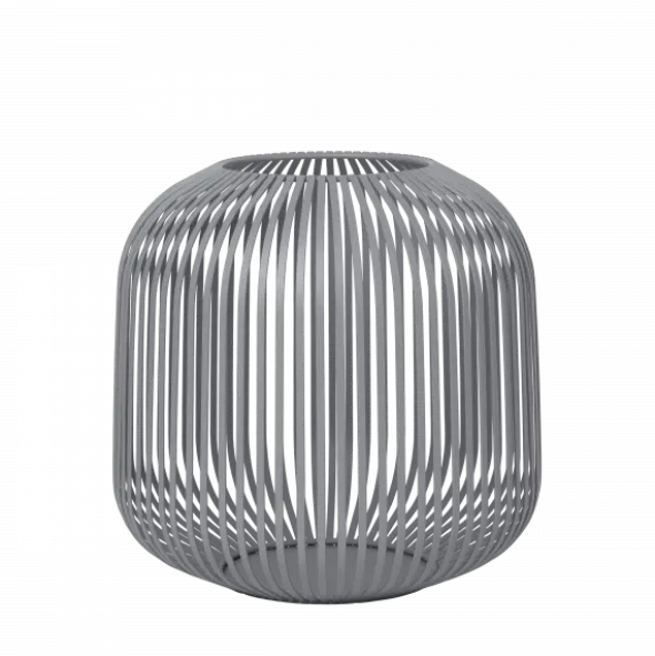 Laterne -LITO- Farbe Steel Gray - Größe M