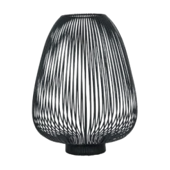 Laterne -LYVA- Farbe Black - Größe L