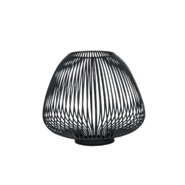 Laterne -LYVA- Farbe Black - Größe M