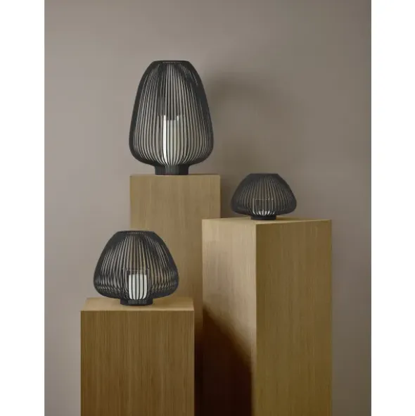 Laterne -LYVA- Farbe Black - Größe S