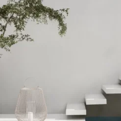 Laterne -NIDEA- Farbe White - Größe S