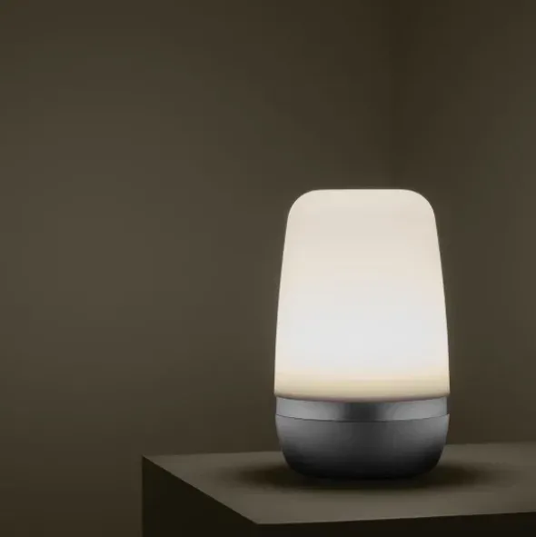 LED Outdoor Leuchte -SPIRIT- Farbe Platinum Gray - Größe M