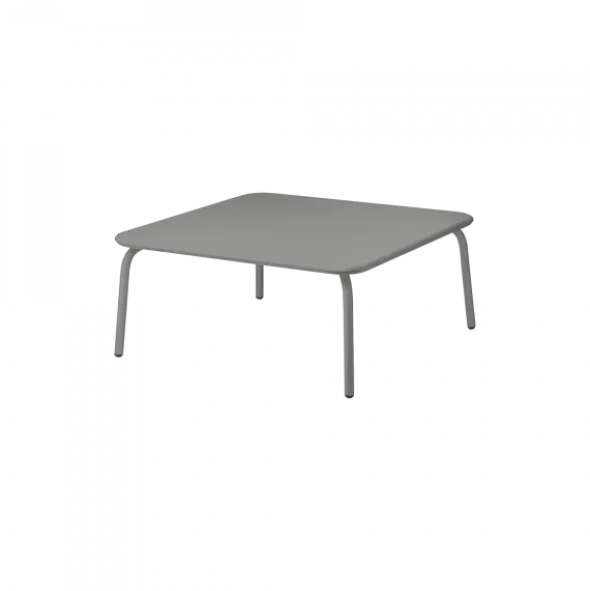 Loungetisch -YUA- Farbe Granite Gray - Größe 80 x 80 cm