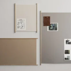 Magnettafel -KOREO- Farbe Mourning Dove - Größe 75 x 115 cm