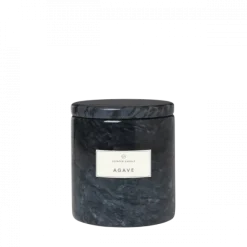 Marmor Duftkerze -FRABLE- Farbe Magnet - Größe Ø 10 cm, Duft: Agave
