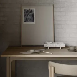Marmor Tablett -ABENTO- Farbe Nimbus Cloud