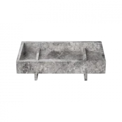 Marmor Tablett -ABENTO- Farbe Sharkskin