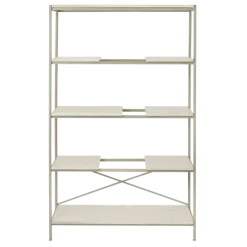 Metallregal -SUKOYA- Farbe Nomad, weiß geölt - Größe L, 105 x 170 cm