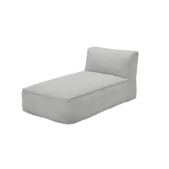 Outdoor Chaiselongue -GROW- Farbe Cloud Bouclé (exkl. Bodenplatte)
