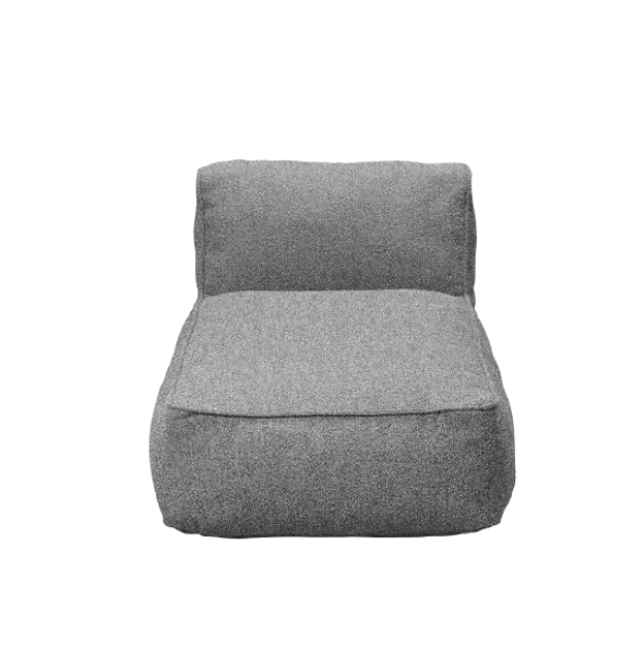 Outdoor Chaiselounge -GROW- Farbe Stone Bouclé (exkl. Bodenplatte)