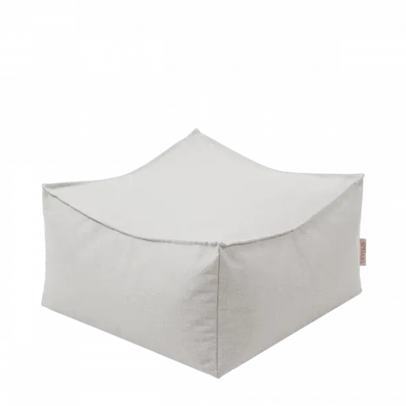 Outdoor Hocker -STAY- Farbe Cloud - Größe 60 x 60 cm