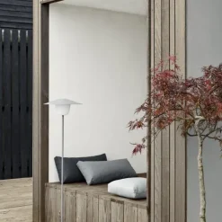 Outdoor-Kissen -STAY- Farbe Coal - Größe 45 x 45 cm