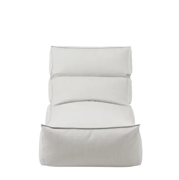 Outdoor-Lounger -STAY- Farbe Cloud - Größe 80 x 150 cm