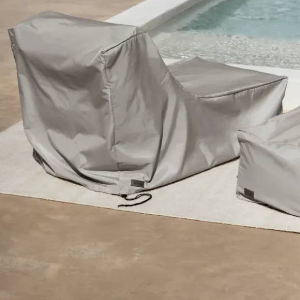 Outdoor-Lounger -STAY- Farbe Cloud - Größe 60 x 120 cm