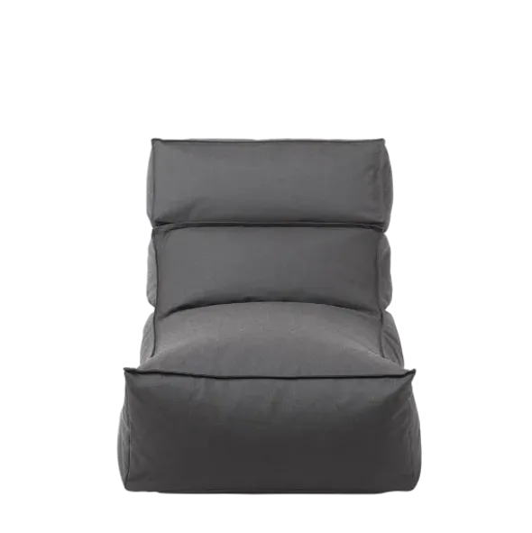 Outdoor-Lounger -STAY- Farbe Coal - Größe 80 x 150 cm