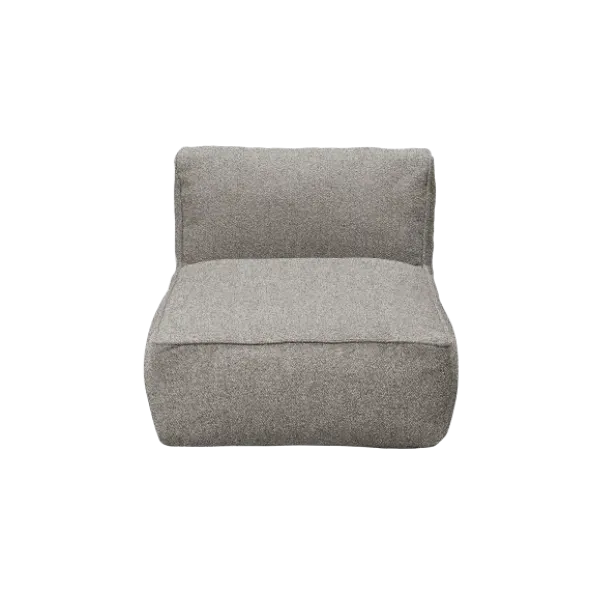 Outdoor 1-Sitzer Modul -GROW- Farbe Earth Bouclé (exkl. Bodenplatte)