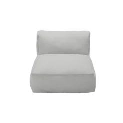 Outdoor 1-Sitzer Modul -GROW- Farbe Cloud Bouclé (exkl. Bodenplatte)