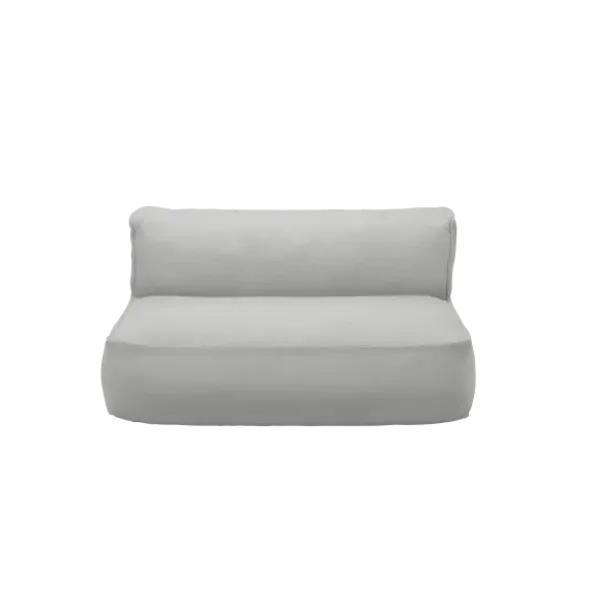 Outdoor 2-Sitzer Modul -GROW- Farbe Cloud Bouclé (exkl. Bodenplatte)