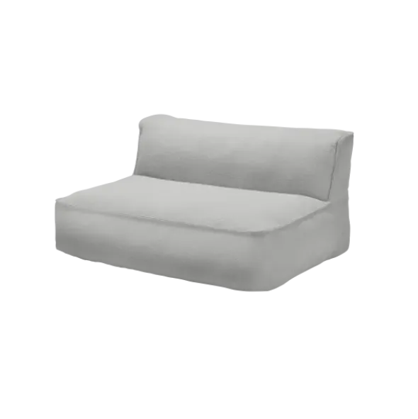 Outdoor 2-Sitzer Modul -GROW- Farbe Cloud Bouclé (exkl. Bodenplatte)