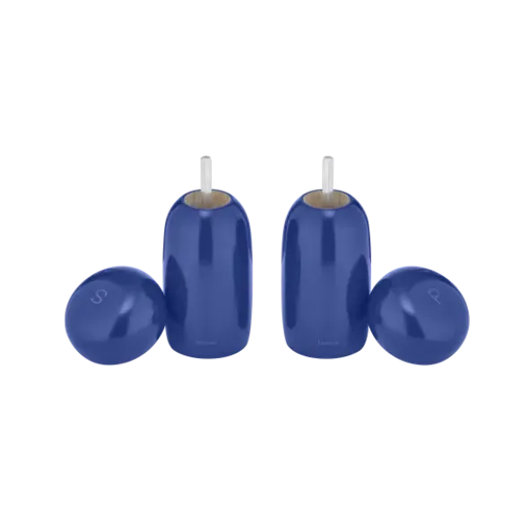 Salz- & Pfeffermühle -MOLI- Farbe Mazarine Blue 2er Set