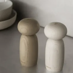 Salz- & Pfeffermühle -MOLI- Farbe Oak, 2er Set