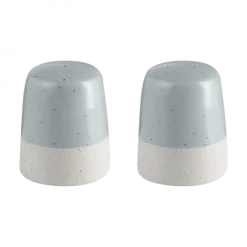 Salz- & Pfefferstreuer -SABLO- Farbe Stone - Größe Ø 4 cm