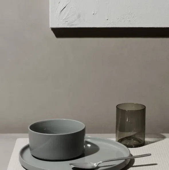 Schale -PILAR- Farbe Mirage Gray - Größe Ø 14 cm