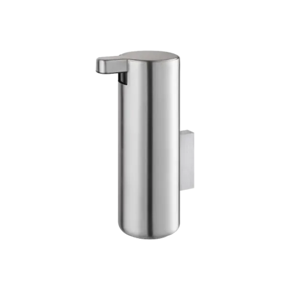 Seifenspender -MODO- Farbe Edelstahl matt - Größe 165 ml, mit Wandhalterung