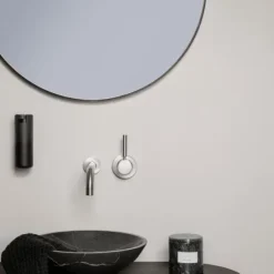 Seifenspender -MODO- Farbe White - Größe 165 ml, mit Wandhalterung