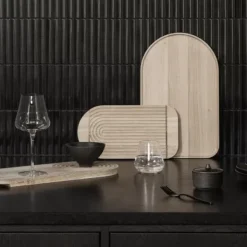 Servier- und Schneidebrett -ZEN- Farbe Oak - Größe M