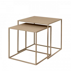 Set 2 Beistelltische -FERA- Farbe Nomad