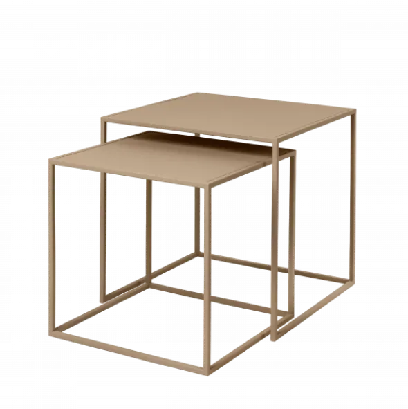 Set 2 Beistelltische -FERA- Farbe Nomad
