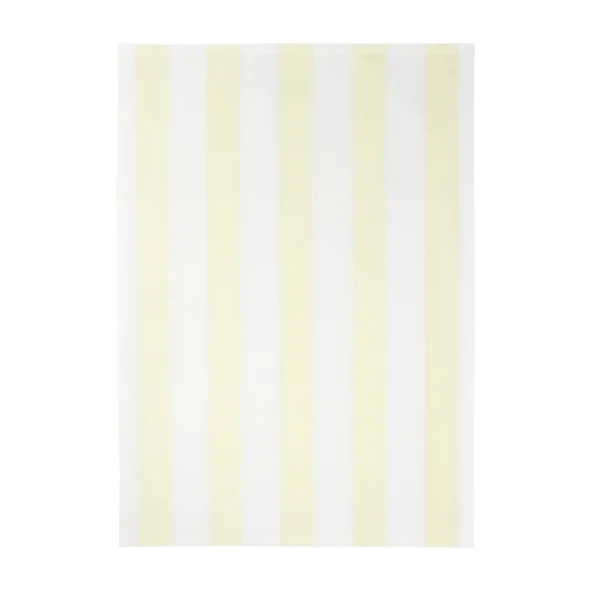 Set 2 Geschirrtücher -TAULO- Farbe White/Transparent Yellow - Streifen