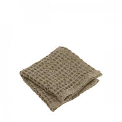Set 2 Gästehandtücher -CARO- Tan 30 x 30 cm