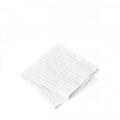 Set 2 Gästehandtücher -CARO- White 30 x 30 cm