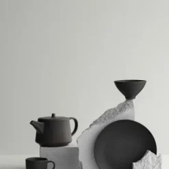 Set 2 Kaffeetassen -KUMI- Farbe Espresso - Größe 190 ml