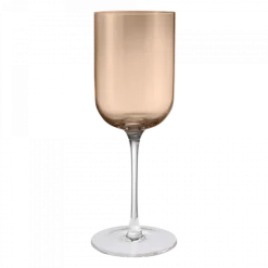 Set 4 Rotweingläser -FUUMI- Farbe Coffee - Größe 400 ml