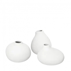 Set 3 Vasen -NONA- Farbe White
